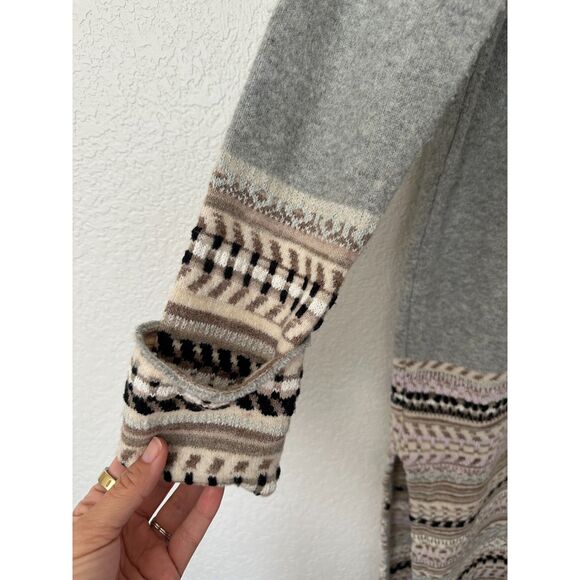 Anthropologie Daily Practice Dress Sweater Detachable Turtleneck Boho NWT Small - Picture 6 of 15